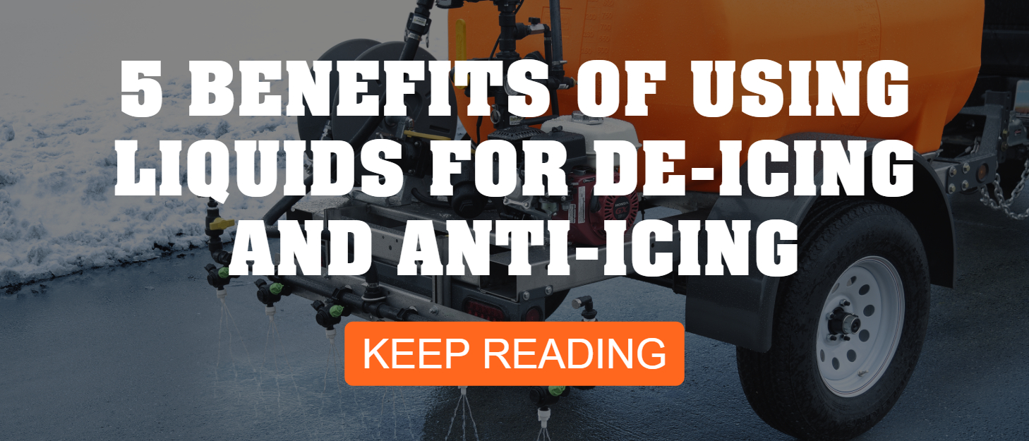 5 Benefits of Using Liquids for De-icing and Anti-icing
