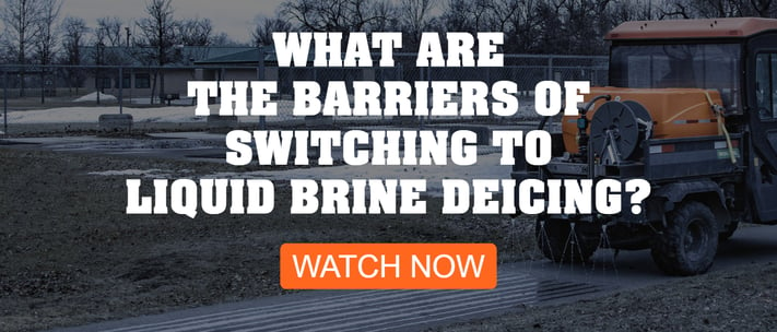 What are the barriers of switching to liquid brine deicing - CTA